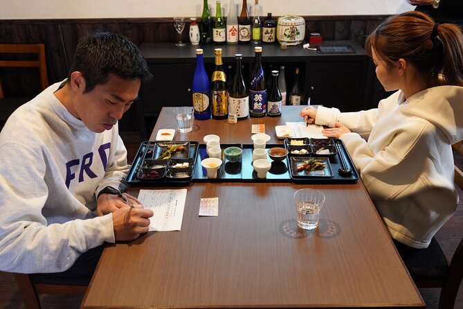 1.5-Hour Kyoto Insider Sake Experience with 7 Tastings & Pairings - What happens during the 90-minute tasting