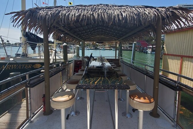 1,5h Tiki Tour with Unlimited Alcoholic Drinks, Clearwater Beach - Clearwater Harbor views and dolphin spotting