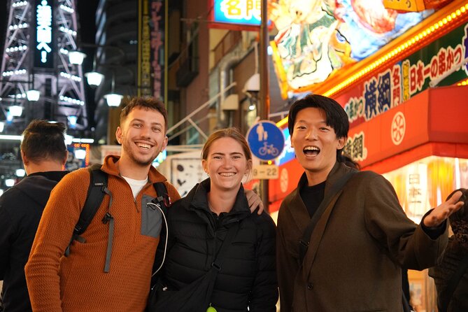 [1 Group Only] Osaka Street Food Tour for Family - Takoyaki, local drinks, and the first taste of Osaka