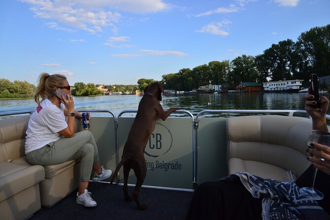 2 hours / Sightseeing Boat cruise Drinks Included - Passing under Belgrade’s major bridges
