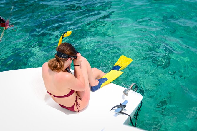 3.5hr Private Catamaran Cruise with Snorkeling, DJ, Bar, Food - Snorkeling at Montego Bay Marine Park
