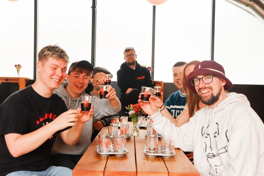 3 Locks Brewing Company: Guided tasting and brewery tour - Seeing the brewhouse in action