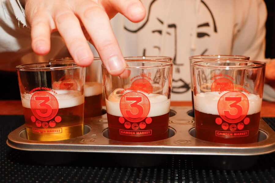 3 Locks Brewing Company: Guided tasting and brewery tour - The tank-fresh pour is the special moment