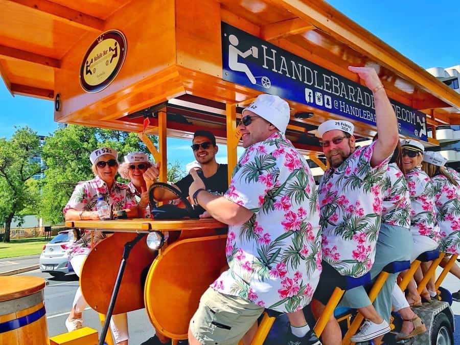 Adelaide: HandleBar Bike Tour with Pub Stops & Dinner Option - Starting at Victoria Square
