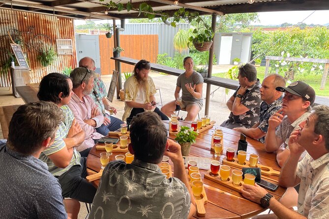 Afternoon Brewery and Distillery session: Tastings & transfers - What the price gives you