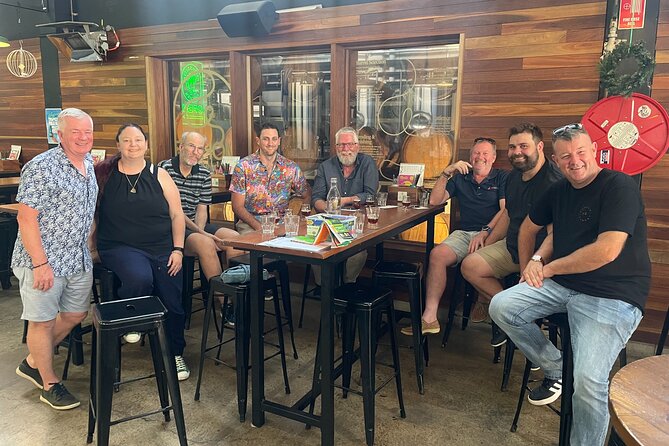 Afternoon Brisbane Half-Day Brewery Tour - Green Beacon brings six beers to the table
