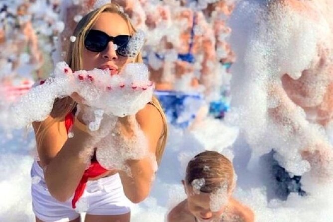 Alanya : Pirate Party Boat Trip w/ Transfer Lunch and Soft Drinks - The foam party and family entertainment