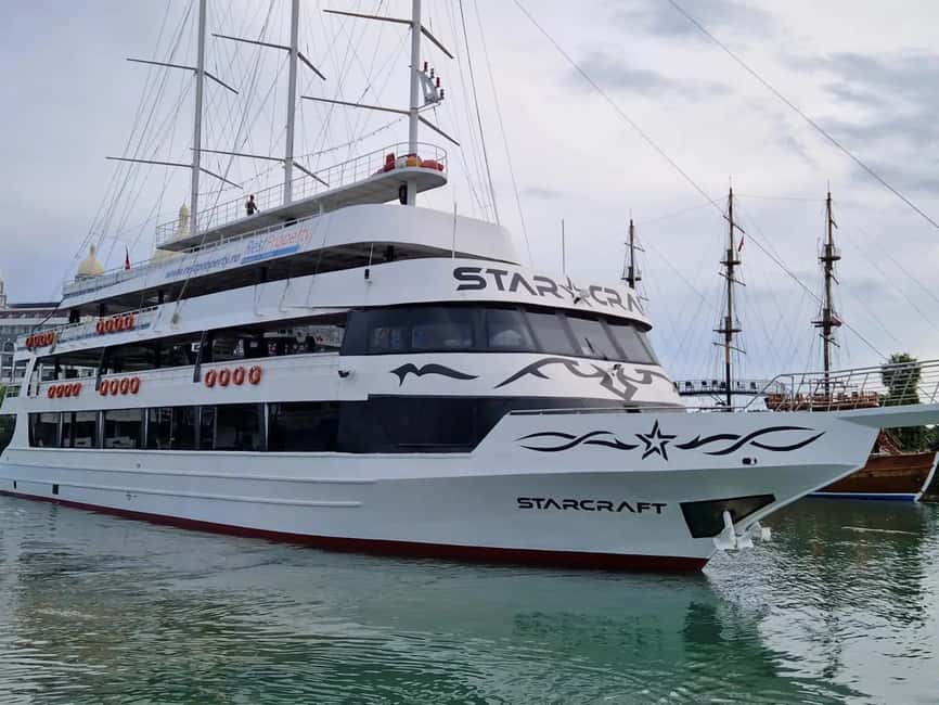Alanya/Side: Starcraft Boat Trip w/ Unlimited Beer and Wine - Who will enjoy the Starcraft most?