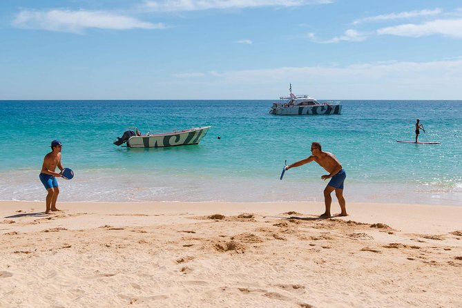 Albufeira Beach BBQ with Caves and Coastline Cruise with Open Bar - Barbecue lunch, local food, and the beach bar