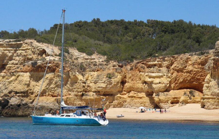 Albufeira: Sailing Boat Cruise BBQ & Open Bar on the Beach - The best parts of the day