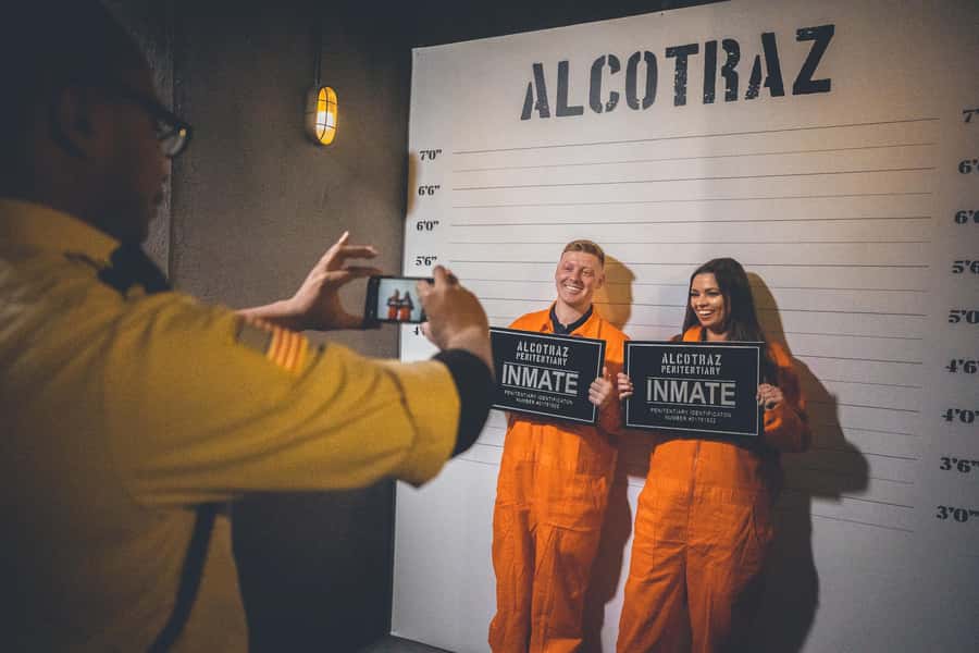 Alcotraz Melbourne: World’s First Prison-Themed Cocktail Bar - The actors bring the plot to life