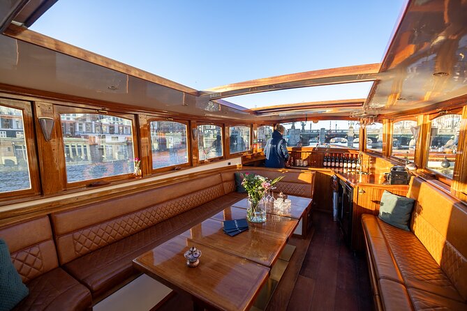 Amsterdam 2 Hour Small-Group Canal Cruise with Dutch Snacks & Bar - Key things to know before you book