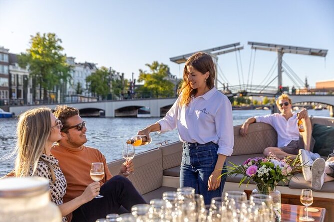 Amsterdam 2 Hour Small-Group Canal Cruise with Dutch Snacks & Bar - From Singel 359 to the oldest canal views