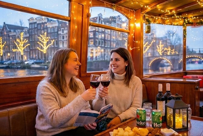Amsterdam 90 minutes Canal Cruise with bar and snacks on board. - Bridges, Boats, and the Best Photo Angles