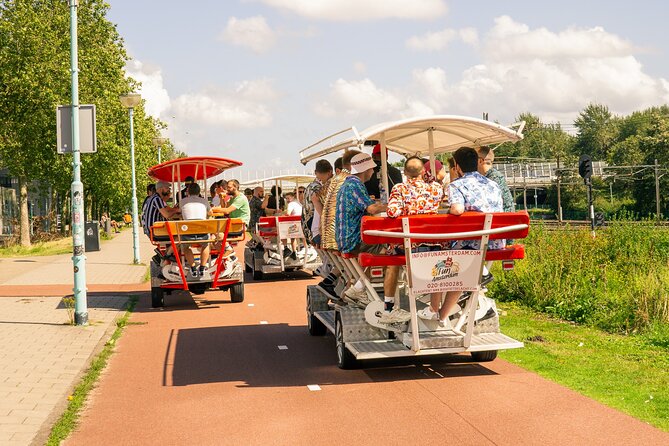 Amsterdam Beer Bike Blast Private Tour - With Beer On Tap - Timing your ride around the rest of Amsterdam