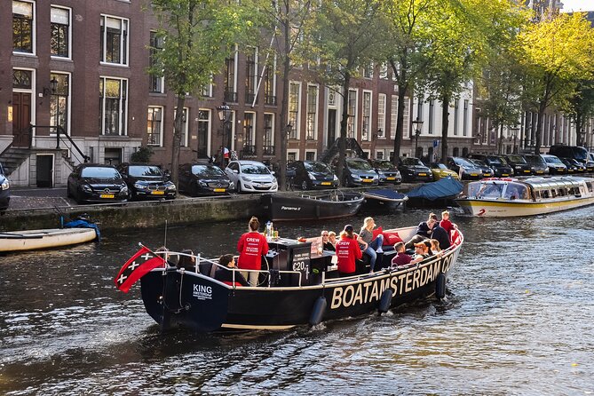 Amsterdam Canal Cruise with Open Bar - Central Station - The Amstel, Magere Brug, and Opera House