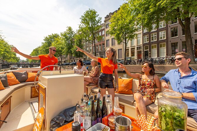 Amsterdam Classic Saloon Boat Canal Cruise with Live Guide - The Golden Bend on Herengracht