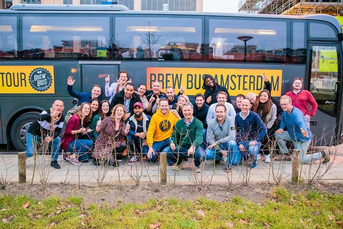 Amsterdam Craft Beer Brewery Tour by Bus with Tastings - Starting at Overhoeksplein