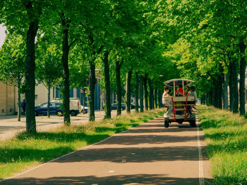 Amsterdam: Dutch Beer Bike Blast Tour with Onboard Bar - Returning to Rhoneweg 1