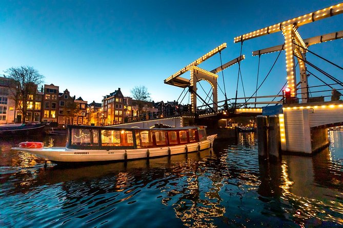 Amsterdam Evening Canal Cruise with Live Guide and Onboard Bar - The Anne Frank House from the Prinsengracht