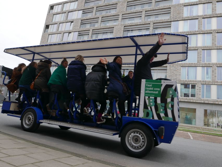 Amsterdam: Guided Beer Bike or Prosecco Bike Tour - Key points at a glance