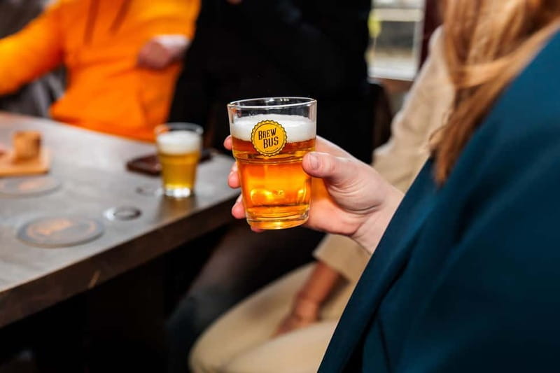 Amsterdam: Guided Craft Beer Tasting with cheese and snacks - Is ClinkNOORD the right setting?