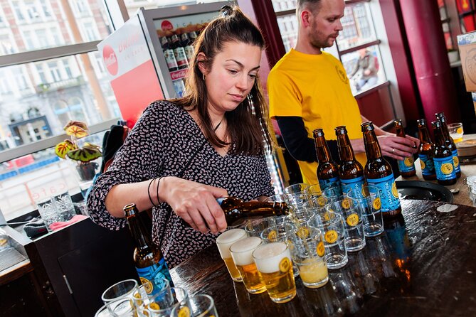 Amsterdam Guided Craft Beer Tasting with Cheese & Sausauge - Dutch cheese, sausage, and nuts make the stop more useful