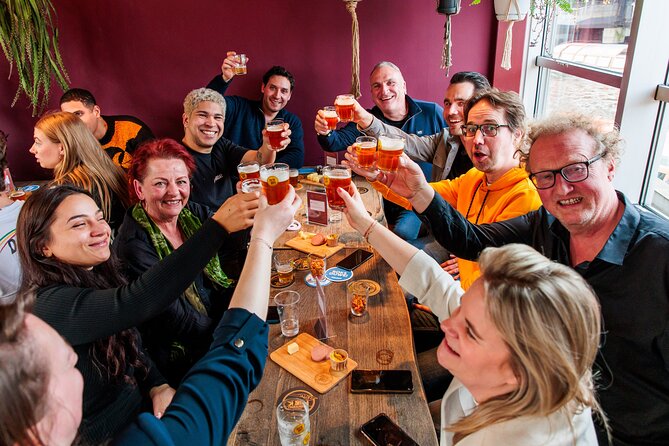 Amsterdam Guided Craft Beer Tasting with Cheese & Sausauge - Five beers, but check your expectations about variety