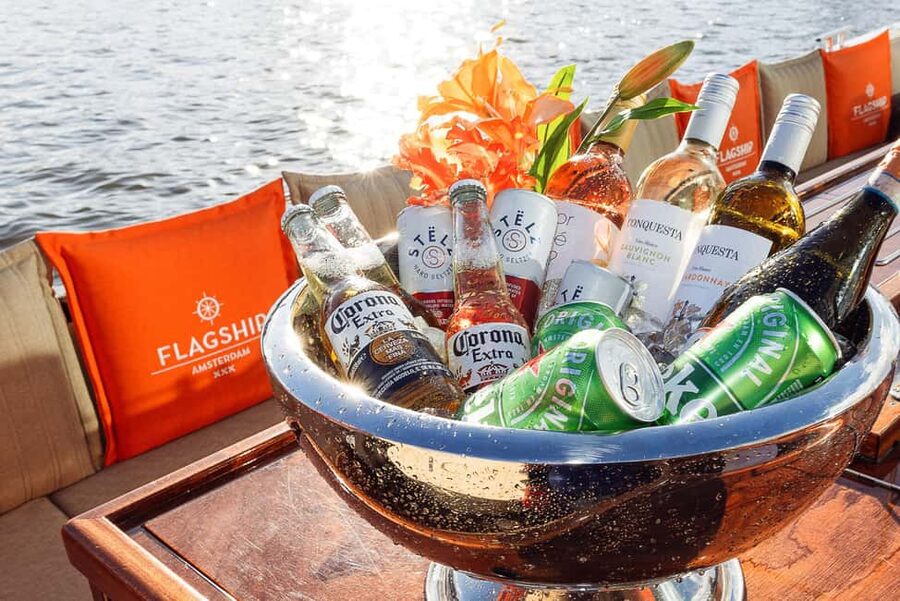 Amsterdam: Heated Canal Cruise with Unlimited Drinks & Bite - From the Maritime Museum to the museum quarter