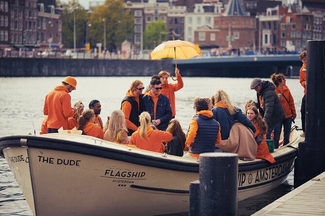 Amsterdam King’s Day Boat Party with Unlimited Drinks 2026 - Unlimited beer, wine, and soft drinks