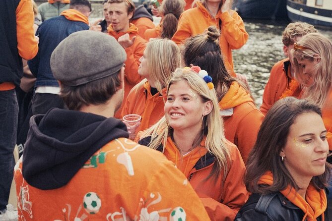 Amsterdam King’s Day Boat Party with Unlimited Drinks 2026 - Music and the mood onboard