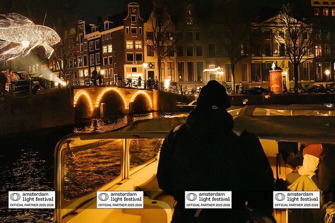 Amsterdam: Light Festival Boat with Unlimited Drinks & Snack - Herengracht and the city’s canal houses