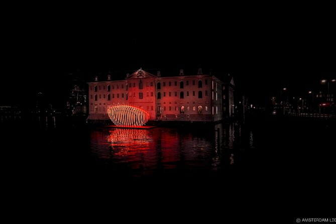 Amsterdam: Light Festival Boat with Unlimited Drinks & Snack - The Haarlemmer Sluis and Amsterdam’s water engineering