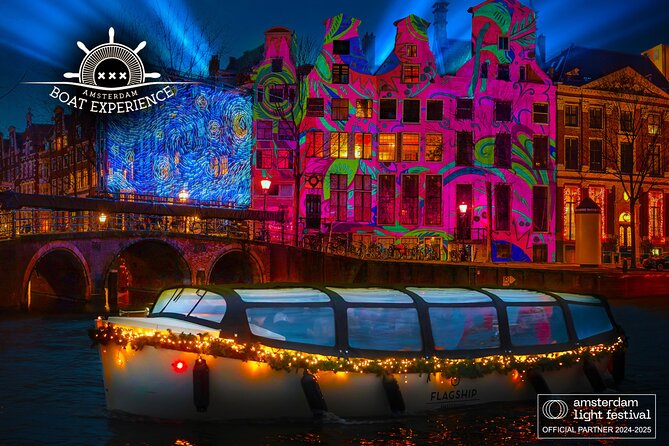 Amsterdam Light Festival: Canal Cruise + Bite & Unlimited Drinks - Is $26.42 a good value?