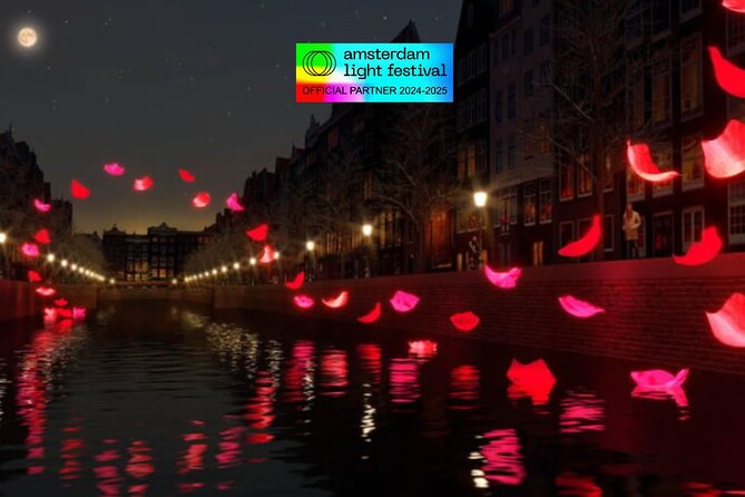 Amsterdam Light Festival: Cruise Unlimited Drinks & Bite option - Boarding at Prins Hendrikkade 33A