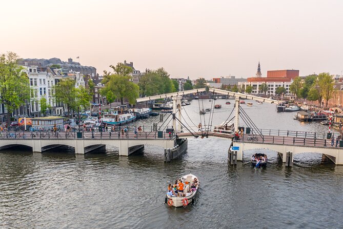 Amsterdam Luxury Canal Cruise + Unlimited Drinks & Bites option - Why an Electric Canal Cruise Works So Well