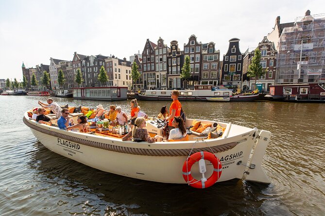 Amsterdam Luxury Canal Cruise + Unlimited Drinks & Bites option - Boat Comfort, Weather, and Seating