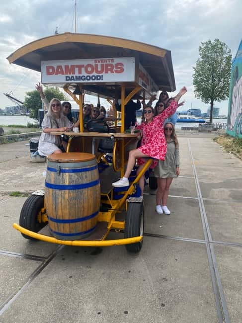 Amsterdam: MIXED - Beer & Bubbles Bike Tour - Starting the 90-Minute Ride