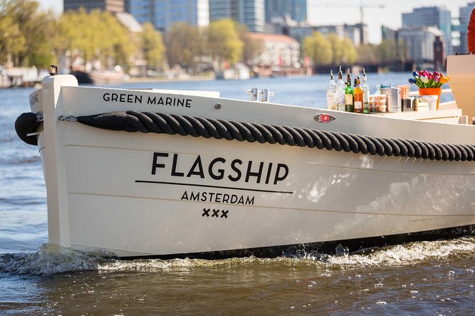 Amsterdam: Saloon Boat Cruise + Unlimited Drinks & Bite option - The Drunken Houses and Amsterdam’s playful architecture