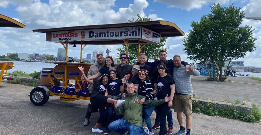 Amsterdam: Shared Party Bike Tour with Beer - Key Points Before You Book