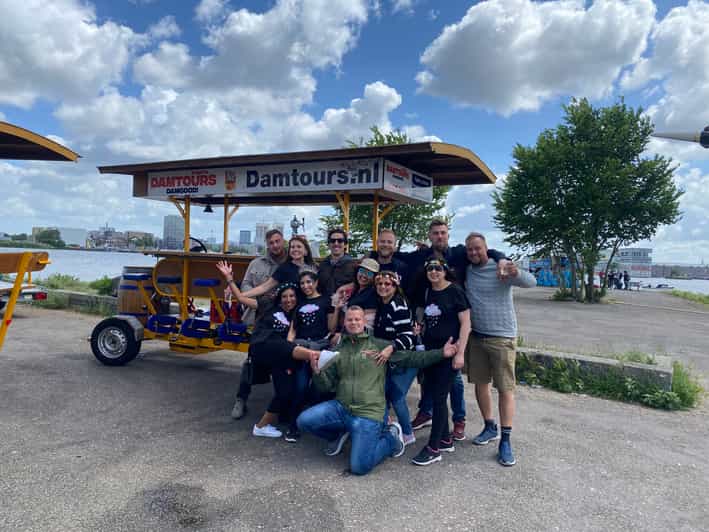 Amsterdam: Shared Party Bike Tour with Beer - The Sloterdijk Meeting Point