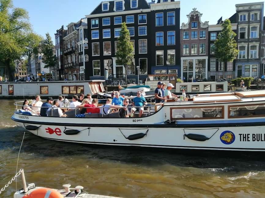 Amsterdam: The Bulldog Boat Smoke and Booze Cruise - Key points to know before booking