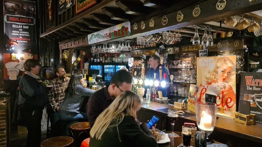 Antwerp: Pub Crawl in the Historical City - A brewery taproom or a historic local bar