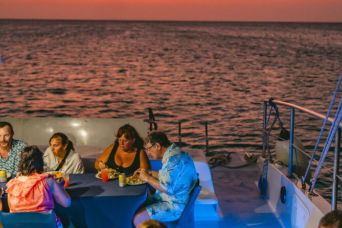 Aruba Sunset Sail Dinner Cruise with Open Bar by Catamaran - How much value you get for $137