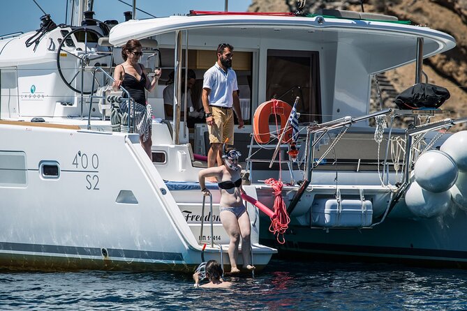 Athens Private Cruise with Meal, Open Bar & Transfer - Sailing along the Vouliagmeni bay