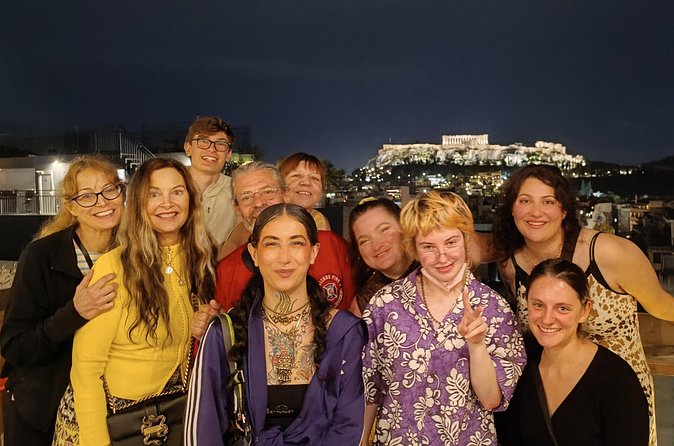 Athens: Rooftop Pub Crawl w/ Acropolis Views & Party - Games, welcome shots, and the social side