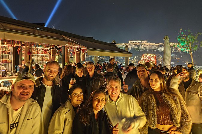 Athens: Rooftop Pub Crawl w/ Acropolis Views & Party - Optional dancing after the rooftops