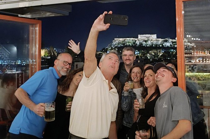 Athens: Rooftop Pub Crawl w/ Acropolis Views & Party - What the $34.92 price really covers