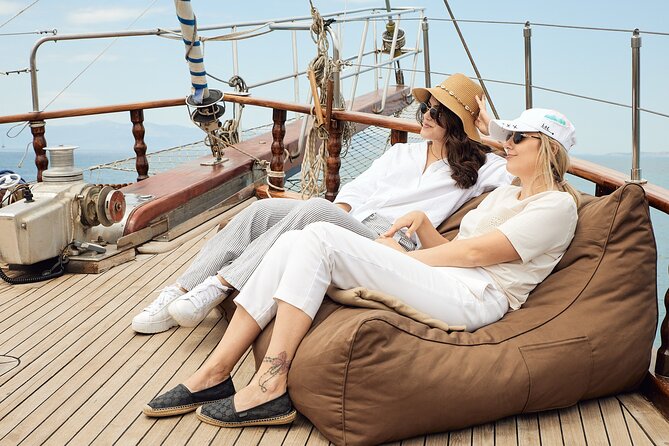 Athens Sunset Dinner Cruise – Swim Stop, Dinner & Open Bar - The second swim near Vouliagmeni