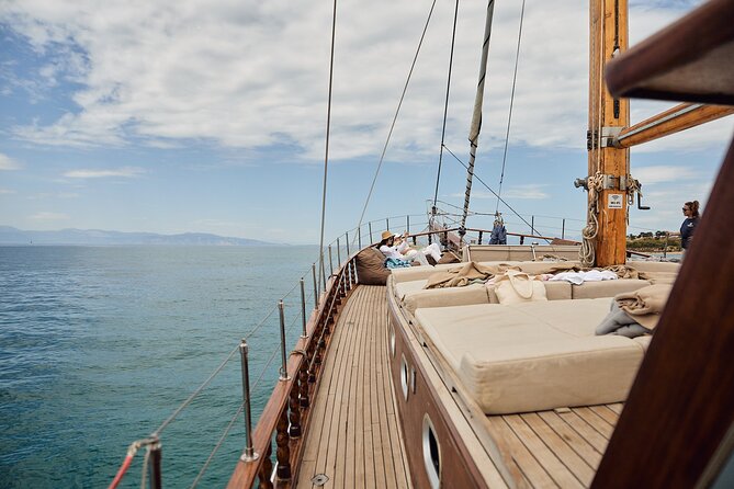 Athens Sunset Dinner Cruise – Swim Stop, Dinner & Open Bar - Sunset, music, and the return through Castella